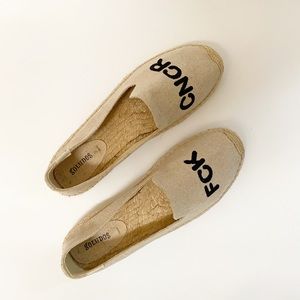 Soludos Fck Cancer Espadrilles